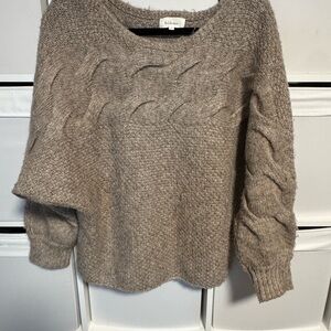 Bohme Women's Cozy Tan Sweater